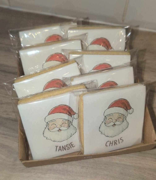 Personalised Christmas shortbread